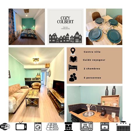 Hyper Centre Le Cozy Colbert Lejlighed Troyes Eksteriør billede
